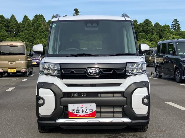 タントファンクロスターボリミテッドルーフレール 15インチアルミ バックカメラ 両側パワスラ シートヒーター 電動駐車ブレーキ LEDライト&フォグ 上下調節式デッキボード コーナーセンサー 衝突被害軽減ブレーキ ETC クルコン(千葉県)の中古車