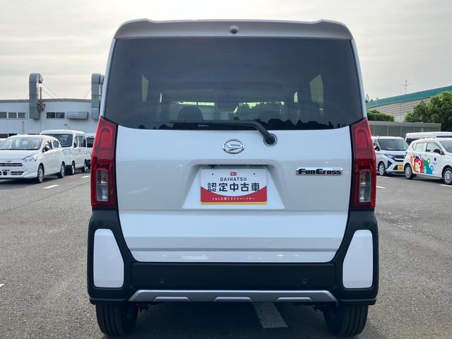 タントファンクロスターボリミテッドルーフレール 15インチアルミ バックカメラ 両側パワスラ シートヒーター 電動駐車ブレーキ LEDライト&フォグ 上下調節式デッキボード コーナーセンサー 衝突被害軽減ブレーキ ETC クルコン(千葉県)の中古車