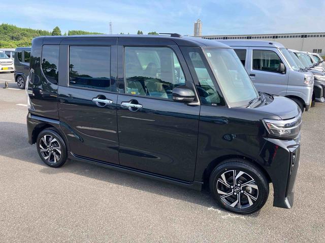 タントカスタムＸリミテッドバックカメラ　両側パワスラ　シートヒーター　電動駐車ブレーキ　ＬＥＤヘッドライト　オートライト　オートエアコン　上下２段調節式デッキボード　コーナーセンサー　衝突被害軽減ブレーキ　ＥＴＣ　クルコン（千葉県）の中古車