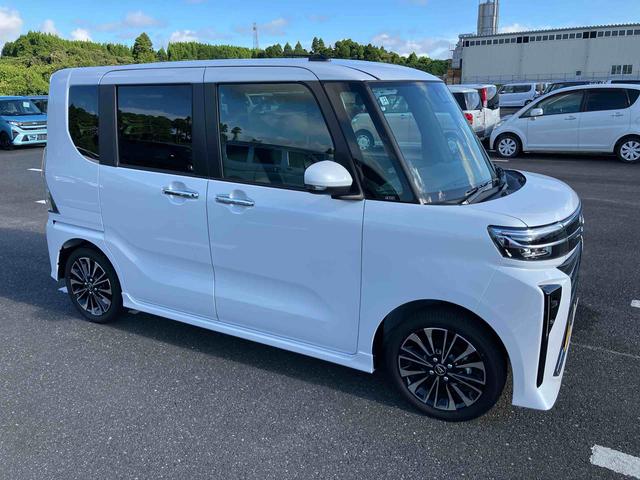 タントカスタムＲＳリミテッドターボ　１５インチアルミ　バックカメラ　両側パワスラ　シートヒーター　電動駐車ブレーキ　ＬＥＤライト＆フォグ　上下２段調節式デッキボード　コーナーセンサー　衝突被害軽減ブレーキ　ＥＴＣ　クルコン（千葉県）の中古車