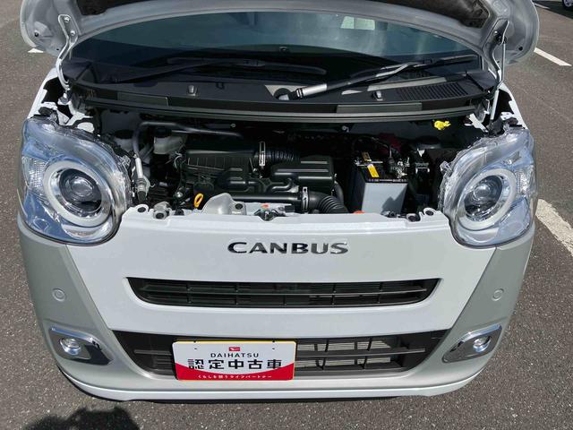 ムーヴキャンバスストライプスＧ両側電動スライドドア　ＬＥＤヘッドライト＆フォグランプ　シートヒーター　保温カップホルダー　電動駐車ブレーキ　バックカメラ　ステアリングスイッチ　コーナーセンサー　衝突被害軽減ブレーキ（千葉県）の中古車