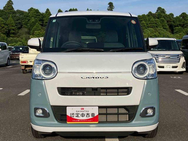 ムーヴキャンバスストライプスＧ両側電動スライドドア　ＬＥＤヘッドライト＆フォグランプ　シートヒーター　保温カップホルダー　電動駐車ブレーキ　バックカメラ　ステアリングスイッチ　コーナーセンサー　衝突被害軽減ブレーキ　ナビ（千葉県）の中古車