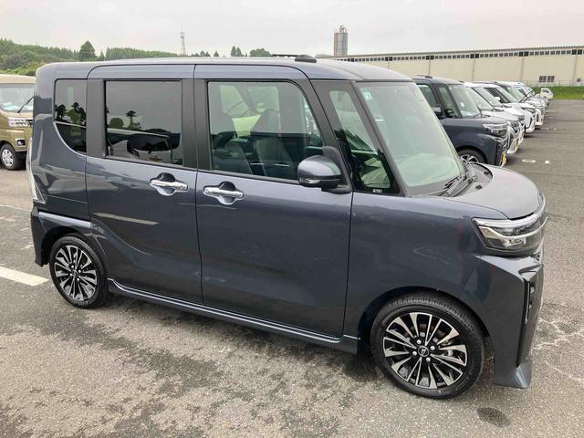 タントカスタムＲＳリミテッドターボ　１５インチアルミ　バックカメラ　両側パワスラ　シートヒーター　電動駐車ブレーキ　ＬＥＤライト＆フォグ　上下２段調節式デッキボード　コーナーセンサー　衝突被害軽減ブレーキ　ＥＴＣ　クルコン（千葉県）の中古車