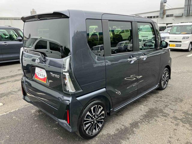 タントカスタムＲＳリミテッドターボ　１５インチアルミ　バックカメラ　両側パワスラ　シートヒーター　電動駐車ブレーキ　ＬＥＤライト＆フォグ　上下２段調節式デッキボード　コーナーセンサー　衝突被害軽減ブレーキ　ＥＴＣ　クルコン（千葉県）の中古車