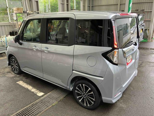 トールカスタムＧ　ターボ９型ＤＰオーディオ／ＢＴ／ＴＶ／Ｂカメラ／ステアリングスイッチ　ＬＥＤヘッド＆フォグランプ　自動追従クルコン　１５インチアルミ　両側パワスラ　電動駐車ブレーキ　コーナーセンサー　衝突被害軽減ブレーキ（千葉県）の中古車