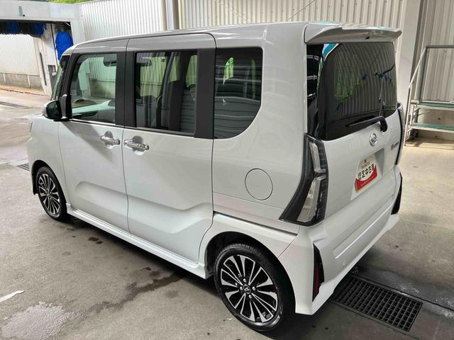 タントカスタムＲＳリミテッドターボ　１５インチアルミ　バックカメラ　両側パワスラ　シートヒーター　電動駐車ブレーキ　ＬＥＤライト＆フォグ　上下２段調節式デッキボード　コーナーセンサー　衝突被害軽減ブレーキ　ＥＴＣ　クルコン（千葉県）の中古車