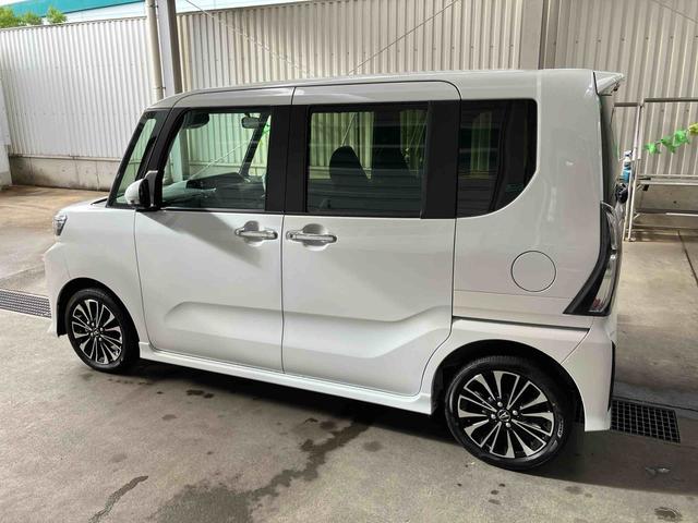 タントカスタムＲＳリミテッドターボ　１５インチアルミ　バックカメラ　両側パワスラ　シートヒーター　電動駐車ブレーキ　ＬＥＤライト＆フォグ　上下２段調節式デッキボード　コーナーセンサー　衝突被害軽減ブレーキ　ＥＴＣ　クルコン（千葉県）の中古車