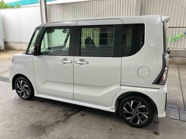 タントカスタムＸリミテッドバックカメラ　両側パワスラ　シートヒーター　電動駐車ブレーキ　ＬＥＤヘッドライト　オートライト　オートエアコン　上下２段調節式デッキボード　コーナーセンサー　衝突被害軽減ブレーキ　ＥＴＣ　クルコン（千葉県）の中古車