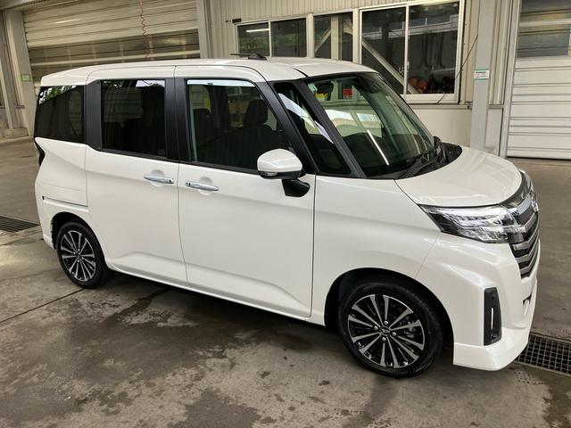 トールカスタムG ターボ9型DPオーディオ/BT/TV/Bカメラ/ステアリングスイッチ LEDヘッド&フォグランプ 自動追従クルコン 15インチアルミ 両側パワスラ 電動駐車ブレーキ コーナーセンサー 衝突被害軽減ブレーキ(千葉県)の中古車