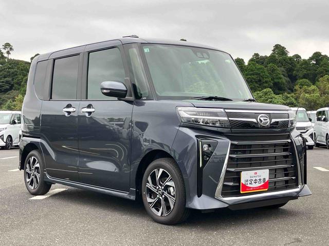 タントカスタムＸリミテッドＬＥＤヘッドライト／両側電動スライドドア／ＥＴＣ車載器／コーナーセンサー／アイドリングストップ／衝突回避支援システム／横滑り防止装置／アダプティブクルーズコントロール／アルミホイール／キーフリー（千葉県）の中古車