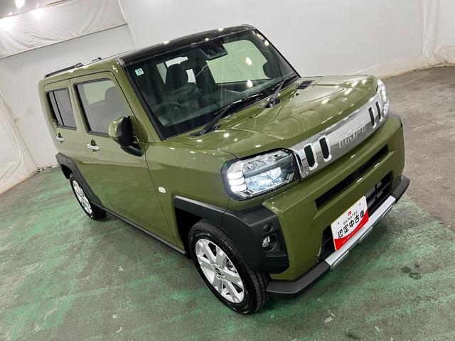 タフトG クロムベンチャー 走行1110キロ/LEDヘッドランプ1年保証距離無制限 走行距離1110キロ 純正マット サイドエアバッグ LEDヘッドランプ アイドリングストップ シートヒーター オート格納式ドアミラー 電動格納式ドアミラー キーフリー(埼玉県)の中古車