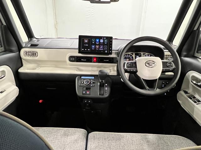 ムーヴキャンバスストライプスＧターボ　走行１３４４キロ／ＬＥＤヘッドランプ保証１年間・距離無制限付き（埼玉県）の中古車