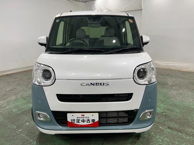 ムーヴキャンバスストライプスＧターボ　走行１３４４キロ／ＬＥＤヘッドランプ保証１年間・距離無制限付き（埼玉県）の中古車