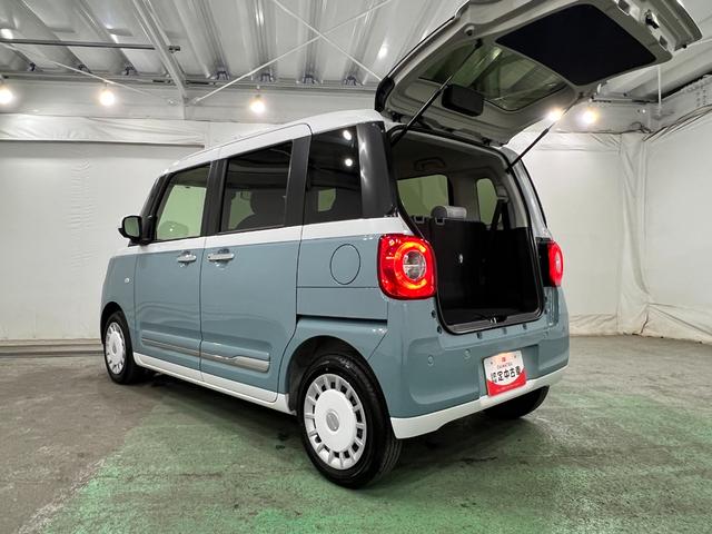 ムーヴキャンバスストライプスＧターボ　走行１３４４キロ／ＬＥＤヘッドランプ保証１年間・距離無制限付き（埼玉県）の中古車