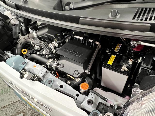 ムーヴキャンバスストライプスＧターボ　走行１３４４キロ／ＬＥＤヘッドランプ保証１年間・距離無制限付き（埼玉県）の中古車