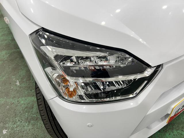 ミライースＸ　ＳＡIII　走行１７３１キ／ＬＥＤヘッドライト一年保証・走行距離無制限　走行１７３１キロ　助手席エアバック　オートライト　オートマチックハイビーム　クリアランスソナー　アイドリングストップ（埼玉県）の中古車
