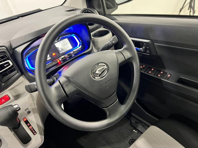 ミライースＸ　ＳＡIII　走行１３１４キロ／ＬＥＤヘッドライト一年保証・走行距離無制限　走行１３１４キロ　助手席エアバック　オートライト　オートマチックハイビーム　クリアランスソナー　アイドリングストップ（埼玉県）の中古車