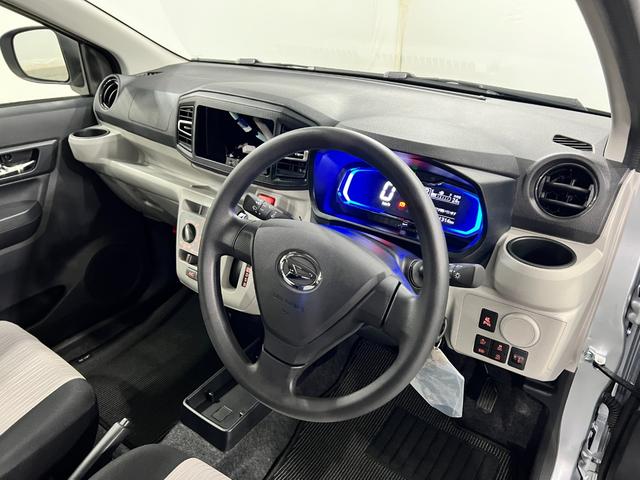 ミライースＸ　ＳＡIII　走行１３１４キロ／ＬＥＤヘッドライト一年保証・走行距離無制限　走行１３１４キロ　助手席エアバック　オートライト　オートマチックハイビーム　クリアランスソナー　アイドリングストップ（埼玉県）の中古車