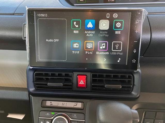 タントＸリミテッド　４ＷＤ　ディスプレイオーディオ　パノラマスマートアシスト・ＬＥＤヘッドライト・プッシュボタンスタート・オートエアコン・左側パワースライドドア・電動パーキングブレーキ・ＵＳＢソケット・運転席助手席シートヒーター（山梨県）の中古車