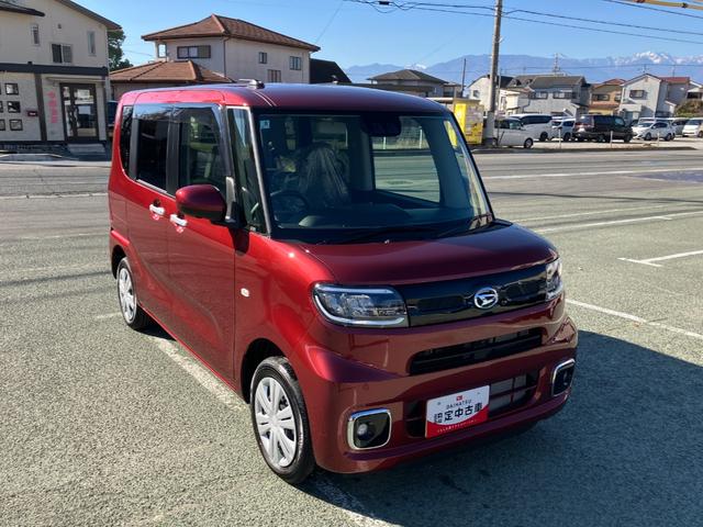 タントＸリミテッド　４ＷＤ　ディスプレイオーディオ　パノラマスマートアシスト・ＬＥＤヘッドライト・プッシュボタンスタート・オートエアコン・左側パワースライドドア・電動パーキングブレーキ・ＵＳＢソケット・運転席助手席シートヒーター（山梨県）の中古車