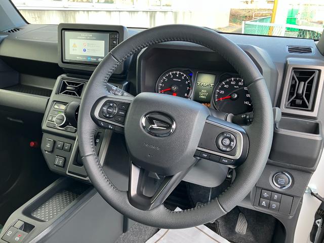 タフトGターボ クロムベンチャー 純正ナビ バックモニタースマートアシスト・15インチアルミ・D−CVTターボエンジン・LEDヘッドランプ・LEDフォグ・電動パーキング・運転席助手席シートヒーター・USBソケット(山梨県)の中古車