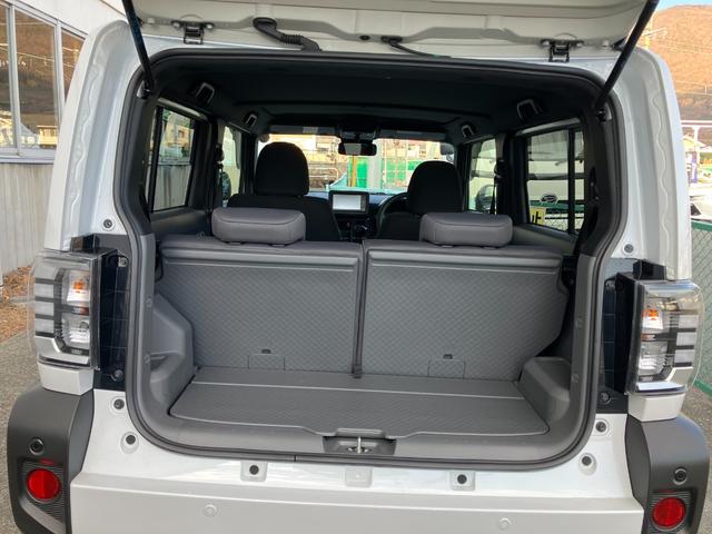 タフトGターボ クロムベンチャー 純正ナビ バックモニタースマートアシスト・15インチアルミ・D−CVTターボエンジン・LEDヘッドランプ・LEDフォグ・電動パーキング・運転席助手席シートヒーター・USBソケット(山梨県)の中古車