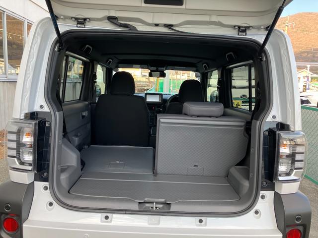 タフトGターボ クロムベンチャー 純正ナビ バックモニタースマートアシスト・15インチアルミ・D−CVTターボエンジン・LEDヘッドランプ・LEDフォグ・電動パーキング・運転席助手席シートヒーター・USBソケット(山梨県)の中古車