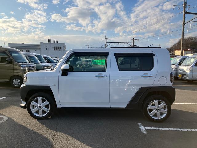 タフトGターボ クロムベンチャー 純正ナビ バックモニタースマートアシスト・15インチアルミ・D−CVTターボエンジン・LEDヘッドランプ・LEDフォグ・電動パーキング・運転席助手席シートヒーター・USBソケット(山梨県)の中古車