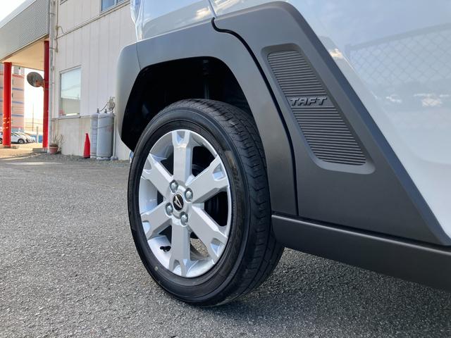 タフトGターボ クロムベンチャー 純正ナビ バックモニタースマートアシスト・15インチアルミ・D−CVTターボエンジン・LEDヘッドランプ・LEDフォグ・電動パーキング・運転席助手席シートヒーター・USBソケット(山梨県)の中古車