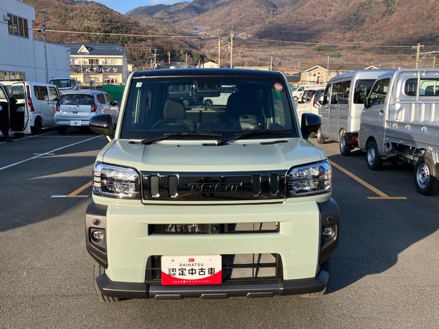 タフトＧターボ　クロムベンチャー　４ＷＤ　純正ナビ　パノラマスマートアシスト・１５インチアルミ・Ｄ−ＣＶＴターボエンジン・ＬＥＤヘッドランプ・ＬＥＤフォグ・電動パーキング・運転席助手席シートヒーター・ＵＳＢソケット（山梨県）の中古車