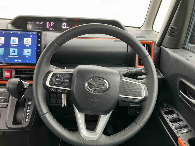 タントファンクロスターボターボ車　オートエアコン　９インチディスプレイオーディオ　パノラマモニター　ドライブレコーダー　衝突回避支援システム　コーナーセンサー　両側パワースライドドア　キーフリーシステム（沖縄県）の中古車