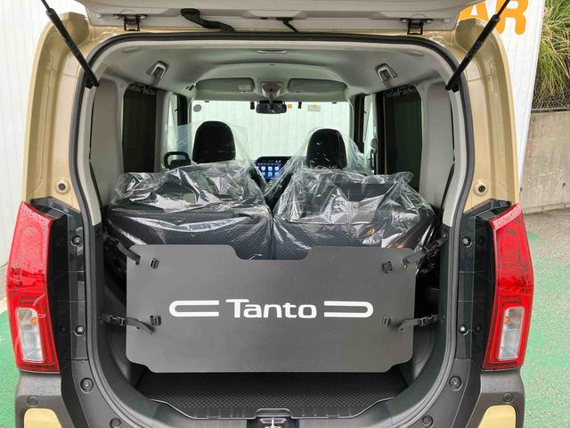タントファンクロスターボターボ車　オートエアコン　９インチディスプレイオーディオ　パノラマモニター　ドライブレコーダー　衝突回避支援システム　コーナーセンサー　両側パワースライドドア　キーフリーシステム（沖縄県）の中古車