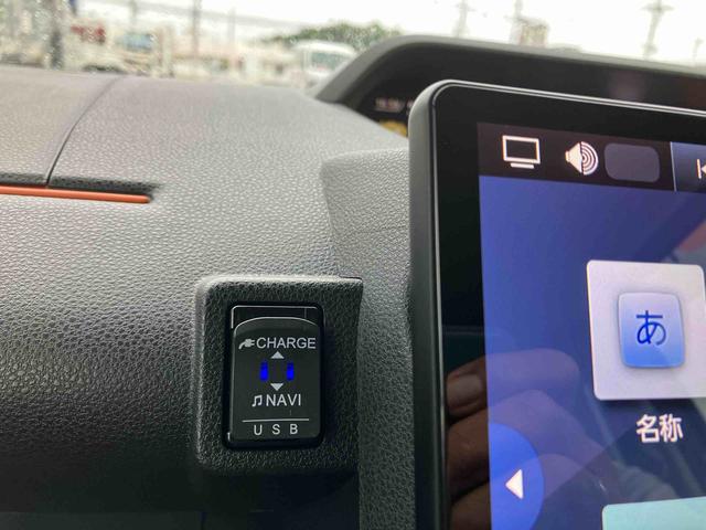 タントファンクロスターボターボ車　オートエアコン　９インチディスプレイオーディオ　パノラマモニター　ドライブレコーダー　衝突回避支援システム　コーナーセンサー　両側パワースライドドア　キーフリーシステム（沖縄県）の中古車