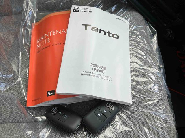 タントＸオートエアコン　オーディオレス　衝突回避支援システム　コーナーセンサー　キーフリーシステム　ＬＥＤヘッドランプ　左側パワースライドドア　電動パーキングブレーキ（沖縄県）の中古車