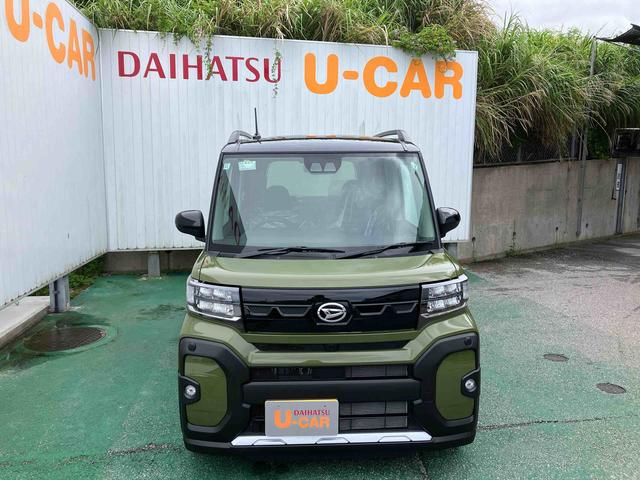 タントファンクロスターボオートエアコン　衝突回避支援システム　コーナーセンサー　キーフリーシステム　プッシュボタンスタート　ＬＥＤヘッドランプ（沖縄県）の中古車