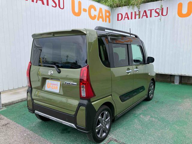 タントファンクロスターボオートエアコン　衝突回避支援システム　コーナーセンサー　キーフリーシステム　プッシュボタンスタート　ＬＥＤヘッドランプ（沖縄県）の中古車