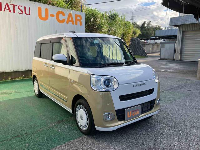 ムーヴキャンバスストライプスＧ（沖縄県）の中古車