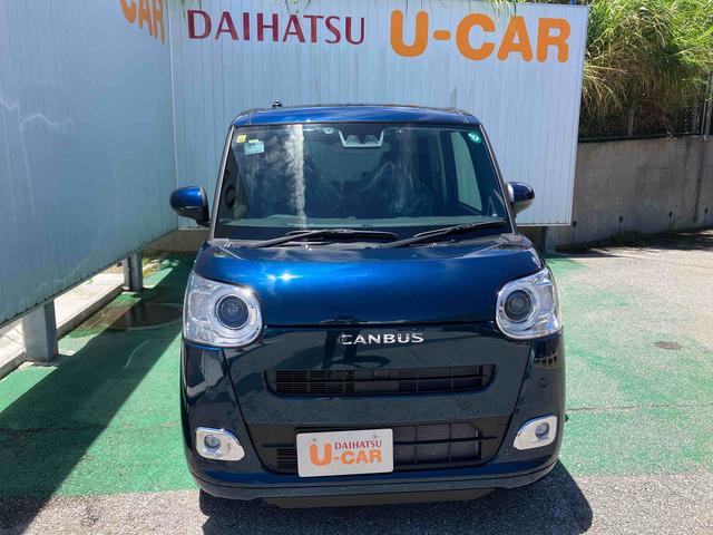 ムーヴキャンバスセオリーＧオートエアコン　衝突回避支援システム　コーナーセンサー　キーフリーシステム　プッシュボタンスタート　ＬＥＤヘッドランプ（沖縄県）の中古車