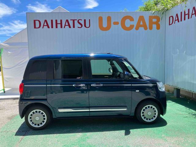 ムーヴキャンバスセオリーＧオートエアコン　衝突回避支援システム　コーナーセンサー　キーフリーシステム　プッシュボタンスタート　ＬＥＤヘッドランプ（沖縄県）の中古車