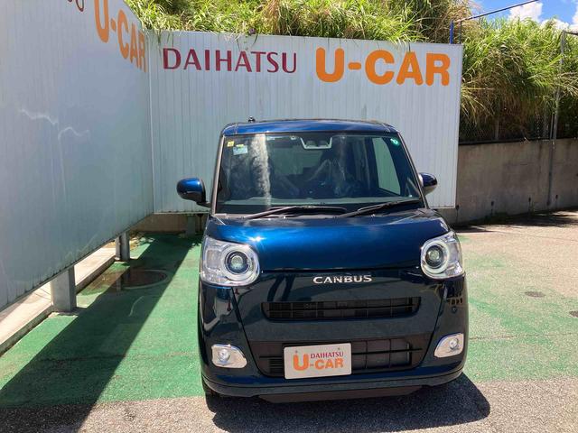 ムーヴキャンバスセオリーＧオートエアコン　衝突回避支援システム　コーナーセンサー　キーフリーシステム　プッシュボタンスタート　ＬＥＤヘッドランプ（沖縄県）の中古車