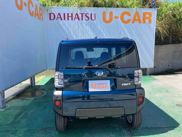 タフトＧオートエアコン　衝突回避支援システム　コーナーセンサー　キーフリーシステム　プッシュボタンスタート　ＬＥＤヘッドランプ（沖縄県）の中古車