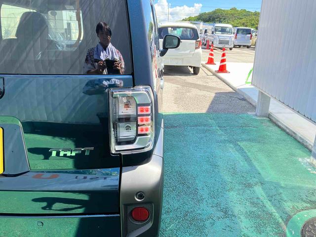 タフトＧオートエアコン　衝突回避支援システム　コーナーセンサー　キーフリーシステム　プッシュボタンスタート　ＬＥＤヘッドランプ（沖縄県）の中古車