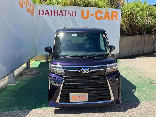 タントカスタムＸオートエアコン　衝突回避支援システム　コーナーセンサー　キーフリーシステム　プッシュボタンスタート　ＬＥＤヘッドランプ（沖縄県）の中古車