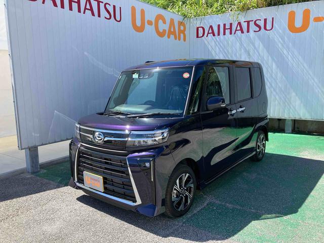 タントカスタムＸオートエアコン　衝突回避支援システム　コーナーセンサー　キーフリーシステム　プッシュボタンスタート　ＬＥＤヘッドランプ（沖縄県）の中古車