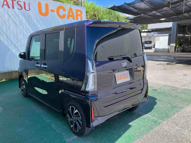 タントカスタムＸオートエアコン　衝突回避支援システム　コーナーセンサー　キーフリーシステム　プッシュボタンスタート　ＬＥＤヘッドランプ（沖縄県）の中古車