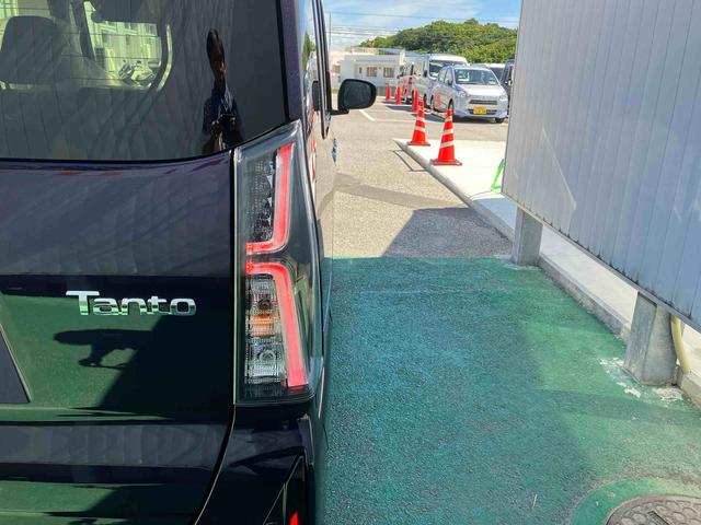 タントカスタムＸオートエアコン　衝突回避支援システム　コーナーセンサー　キーフリーシステム　プッシュボタンスタート　ＬＥＤヘッドランプ（沖縄県）の中古車