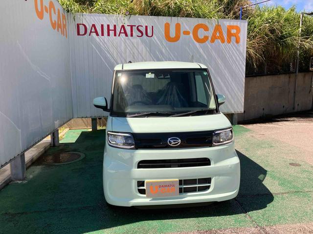 タントＸオートエアコン　衝突回避支援システム　コーナーセンサー　キーフリーシステム　プッシュボタンスタート　ＬＥＤヘッドランプ（沖縄県）の中古車