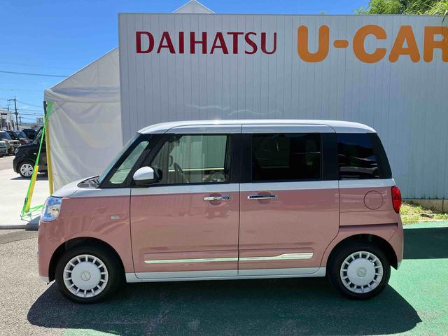 ムーヴキャンバスストライプスＧオートエアコン　７インチナビ　ドライブレコーダー　　衝突回避支援システム　コーナーセンサー　ＬＥＤヘッドランプ＆フォグランプ　両側パワースライドドア　キーフリーシステム（沖縄県）の中古車