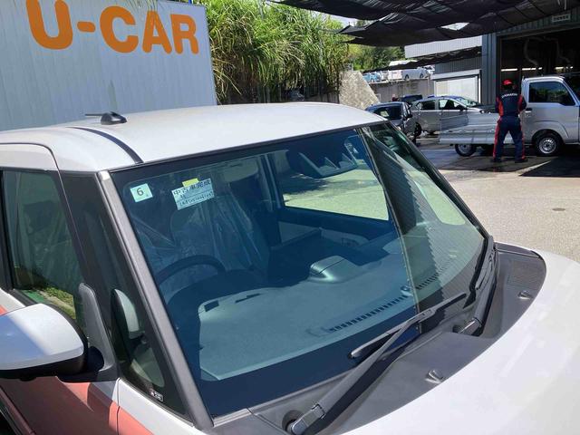 ムーヴキャンバスストライプスＧオートエアコン　７インチナビ　ドライブレコーダー　　衝突回避支援システム　コーナーセンサー　ＬＥＤヘッドランプ＆フォグランプ　両側パワースライドドア　キーフリーシステム（沖縄県）の中古車