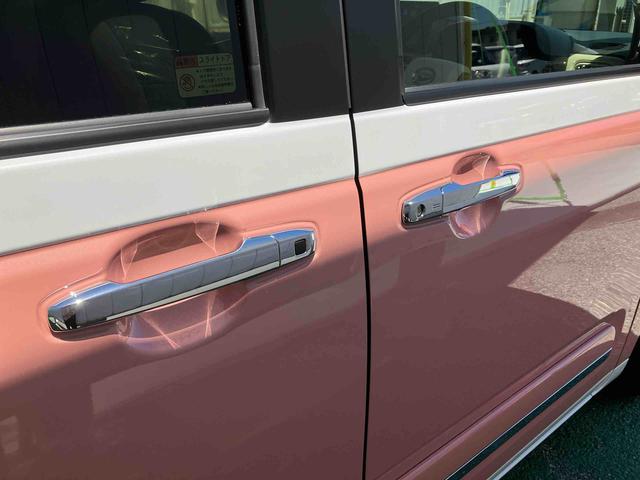 ムーヴキャンバスストライプスＧオートエアコン　７インチナビ　ドライブレコーダー　　衝突回避支援システム　コーナーセンサー　ＬＥＤヘッドランプ＆フォグランプ　両側パワースライドドア　キーフリーシステム（沖縄県）の中古車